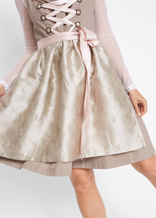 2-dijelni dirndl s ruskom kragnom