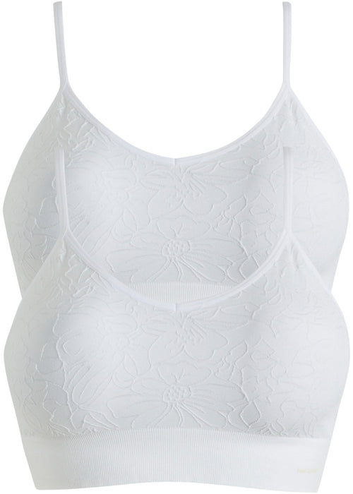 Bralette top bez šavova iz kolekcije Feel Comfort (2 komada)