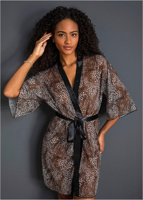 Kimono s leopard uzorkom