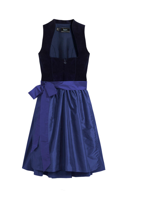 2-dijelni dirndl sa samtom midi dužine