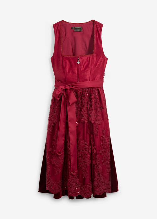 Dirndl s pregačom s vezom