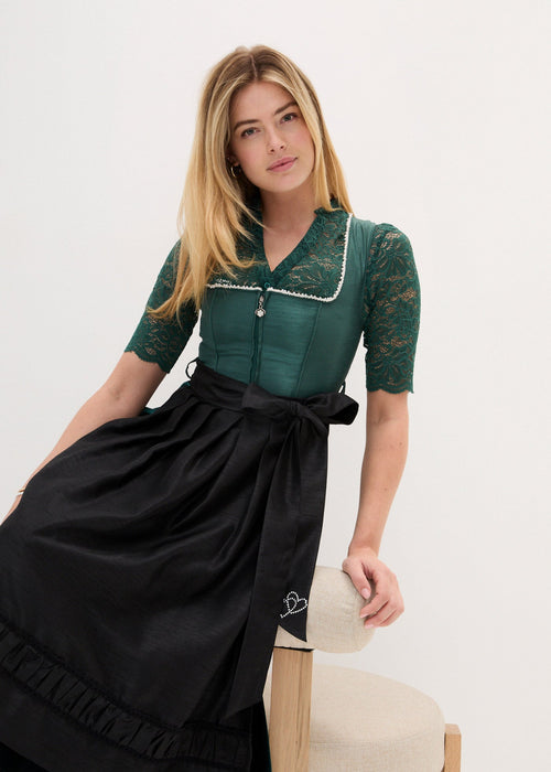 Čipkana dirndl bluza