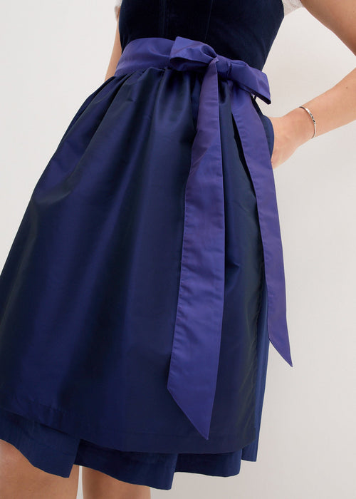 2-dijelni dirndl sa samtom midi dužine
