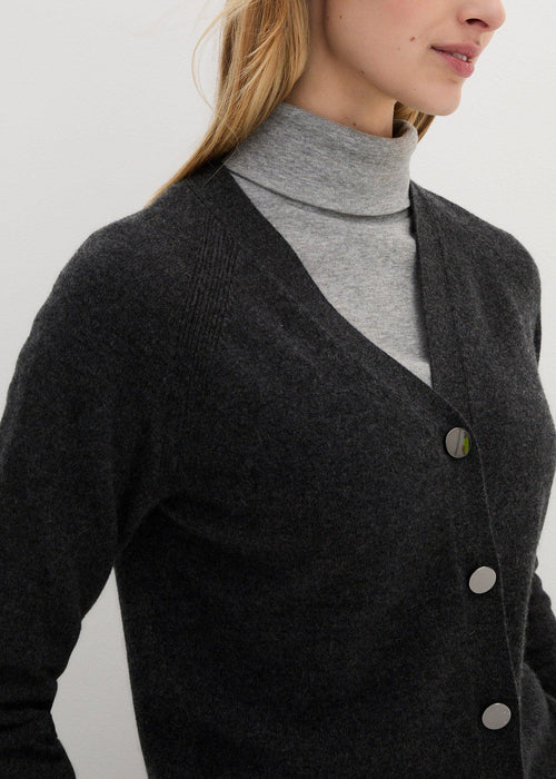 Pletena vesta s udjelom kašmira prema Good Cashmere Standard®-u