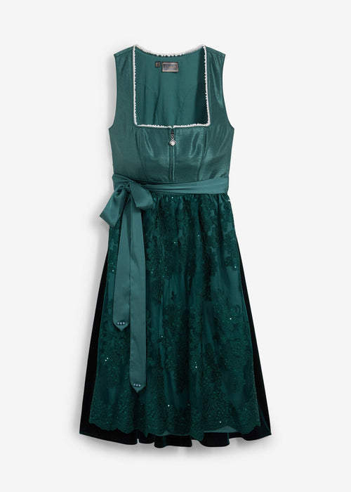 Dirndl s pregačom s vezom