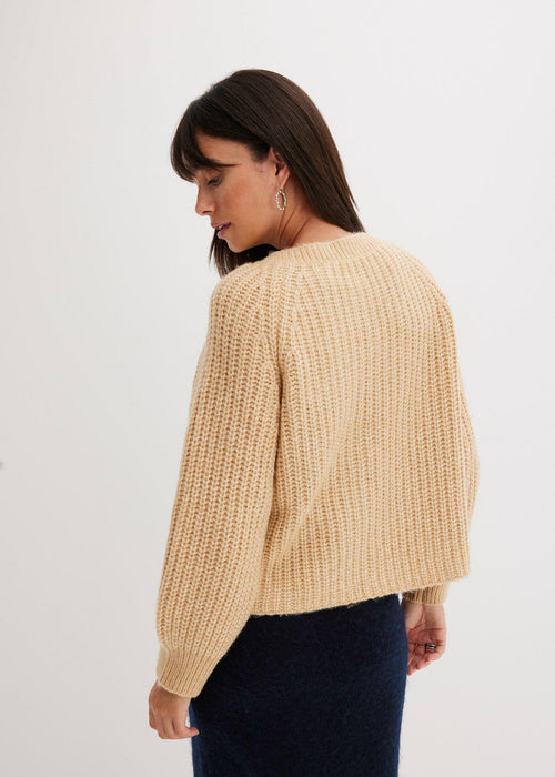 Oversize pletena vesta