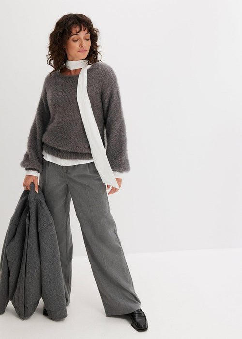 Oversize pulover od pliša