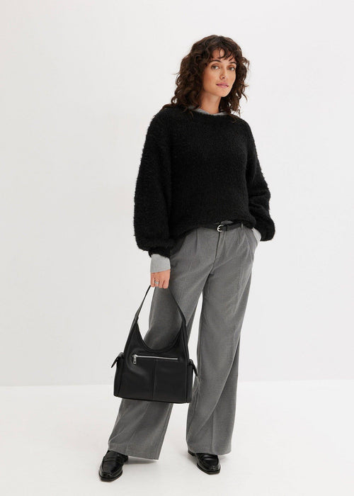 Oversize pulover od pliša