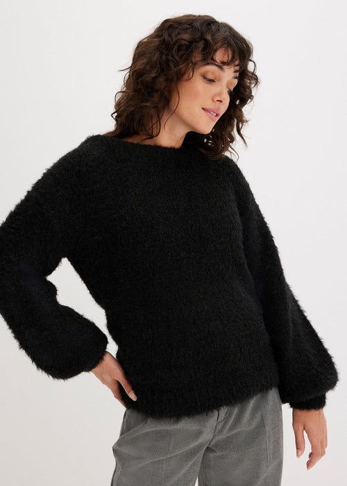 Oversize pulover od pliša