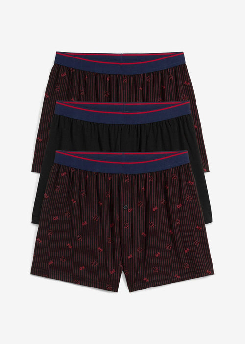 Oversize bokserice od jerseya (3 komada)
