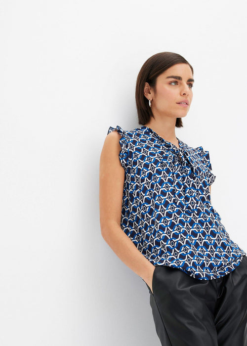 Bluza bez rukava s uzorkom