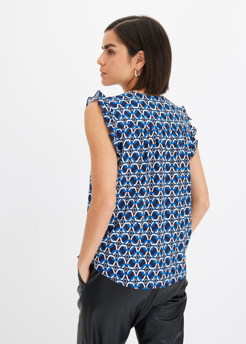 Bluza bez rukava s uzorkom
