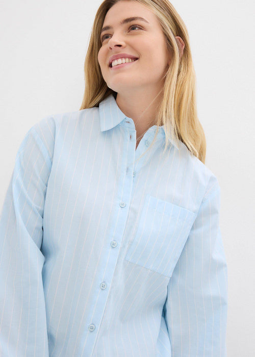 Oversize bluza od pamučnog popelina