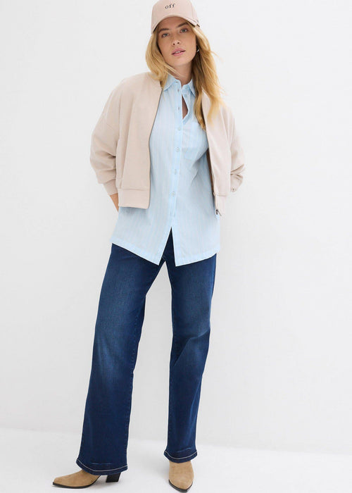 Oversize bluza od pamučnog popelina