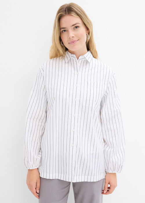 Oversize bluza od pamučnog popelina