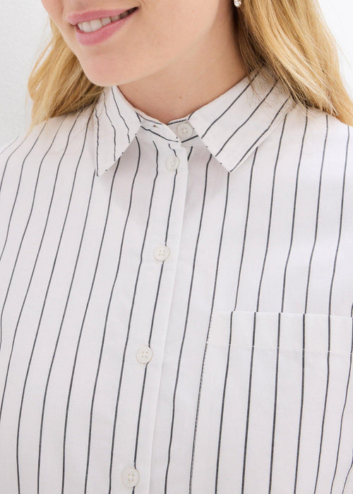 Oversize bluza od pamučnog popelina