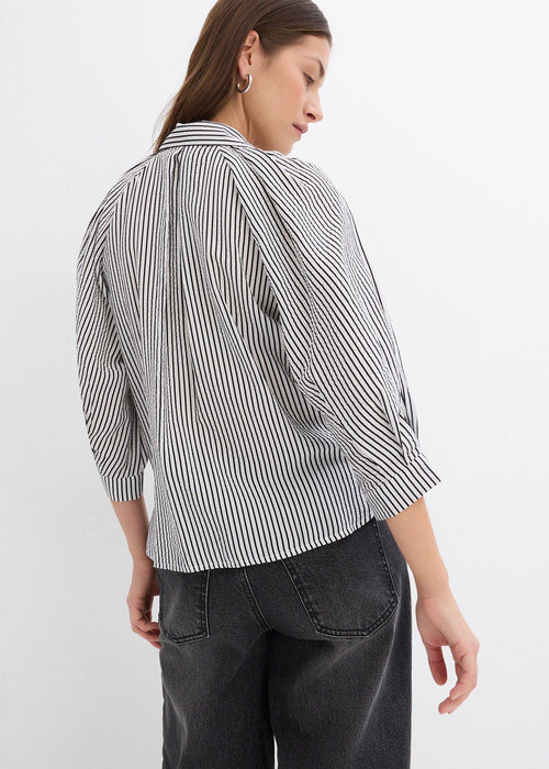 Bluza od fine mješavine materijala s udjelom viskoze