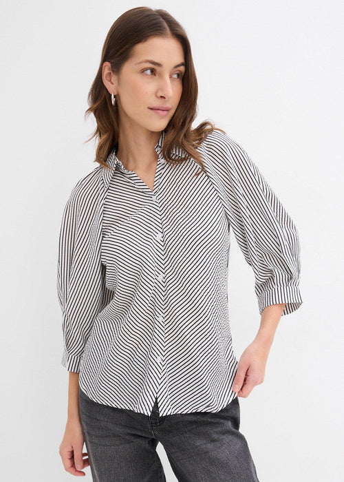Bluza od fine mješavine materijala s udjelom viskoze