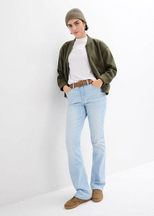 Bootcut traperice s visokim strukom