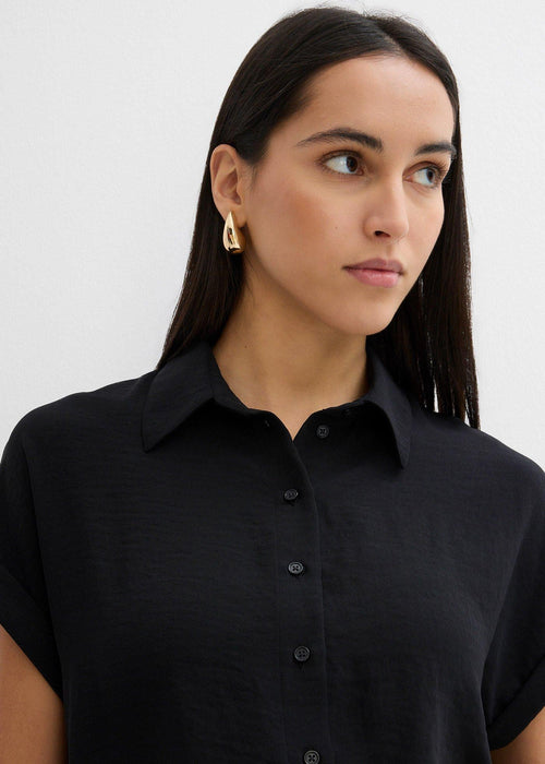 Oversize bluza od krepa sa strukturom