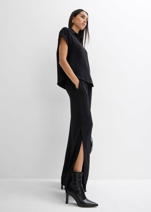 Oversize bluza od krepa sa strukturom