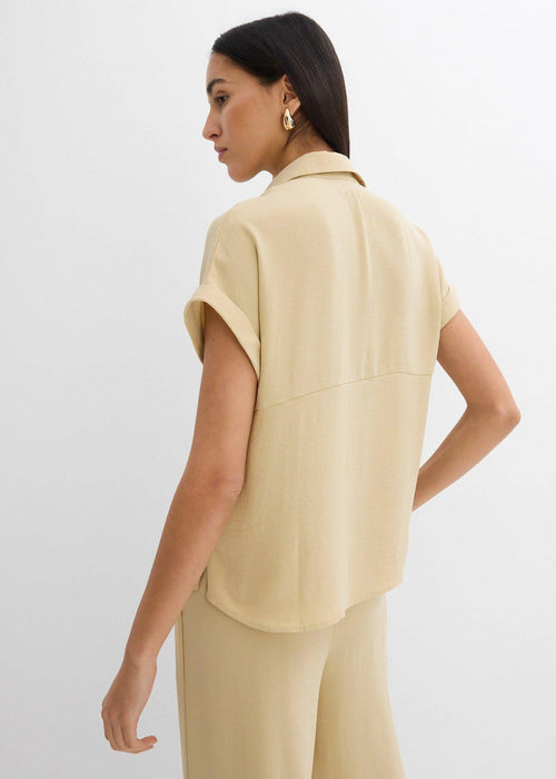 Oversize bluza od krepa sa strukturom