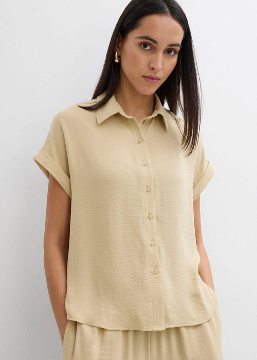 Oversize bluza od krepa sa strukturom