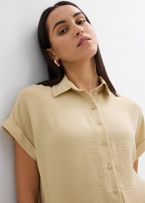 Oversize bluza od krepa sa strukturom