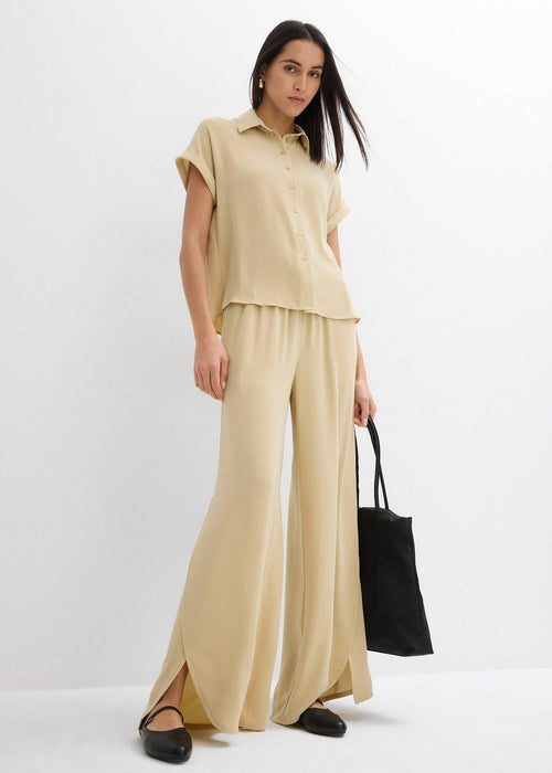Oversize bluza od krepa sa strukturom