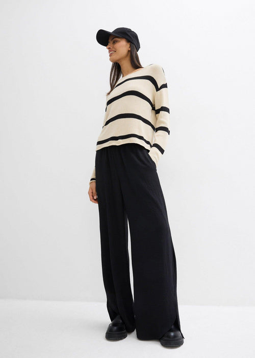 Oversize fino pleteni pulover
