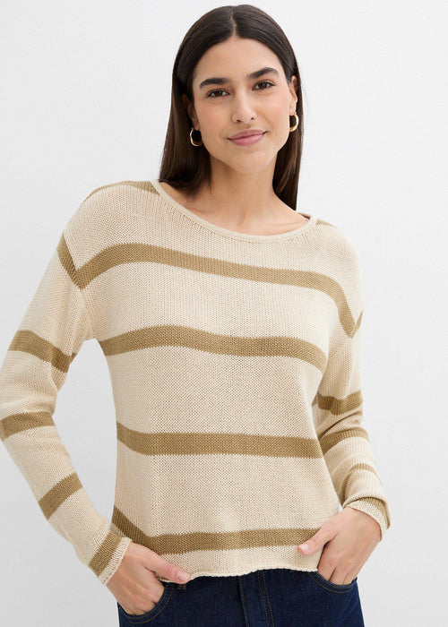 Oversize fino pleteni pulover