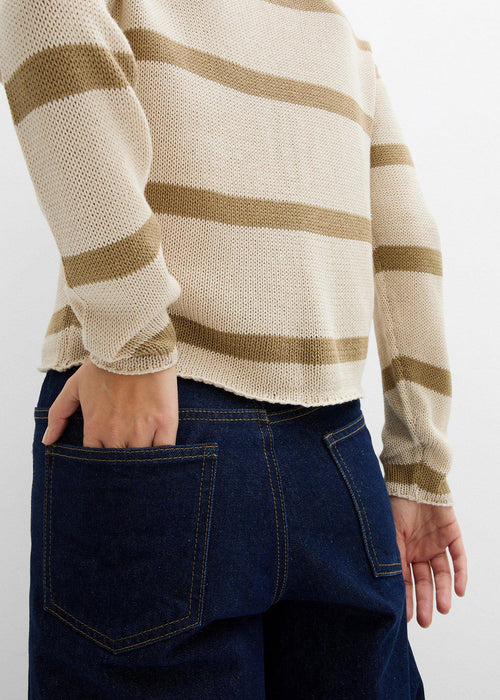 Oversize fino pleteni pulover