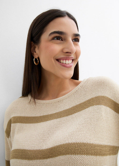 Oversize fino pleteni pulover