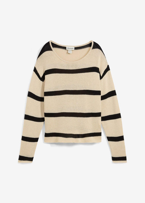 Oversize fino pleteni pulover