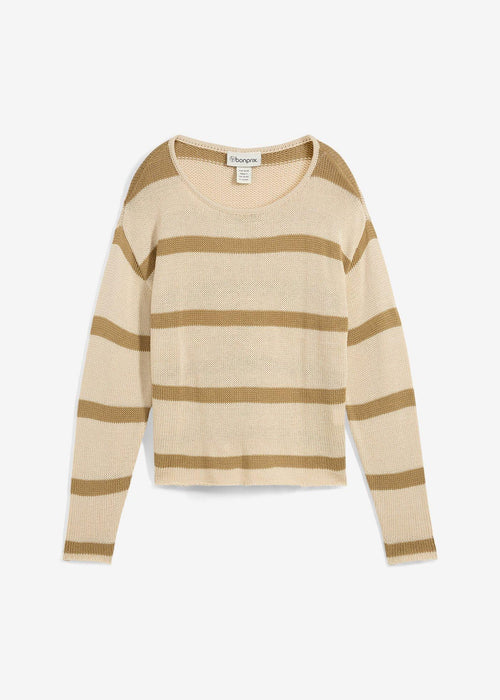 Oversize fino pleteni pulover