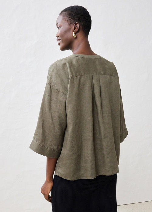 Oversize bluza od lana