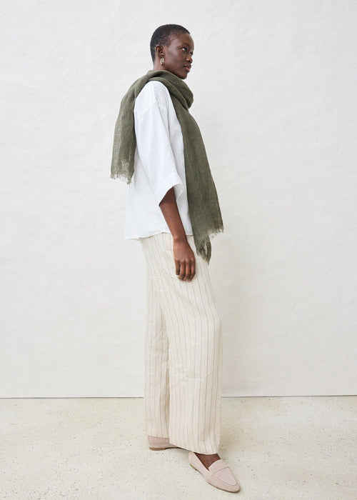 Oversize bluza od lana