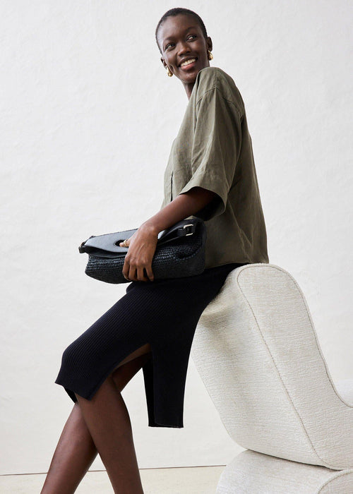 Oversize bluza od lana