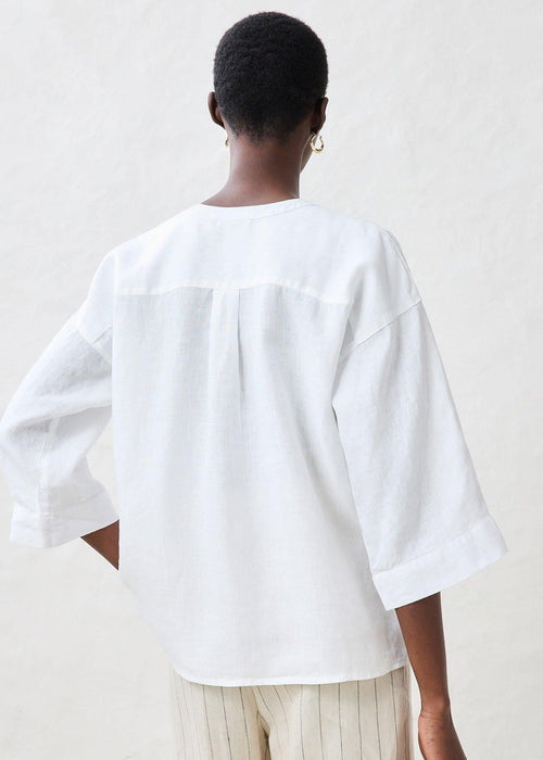 Oversize bluza od lana