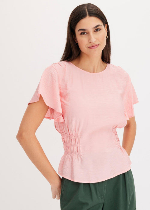 Bluza bez rukava od mekane mješavine materijala s pamukom