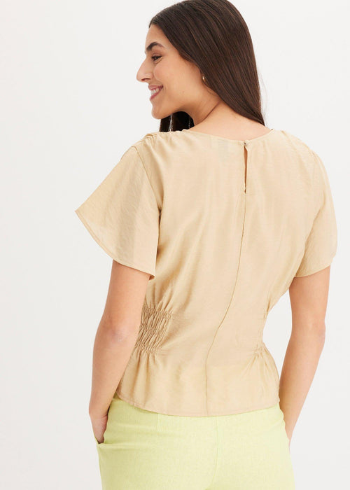 Bluza bez rukava od mekane mješavine materijala s pamukom