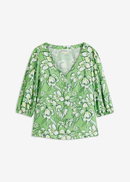 Bluza od fine mješavine materijala s udjelom viskoze