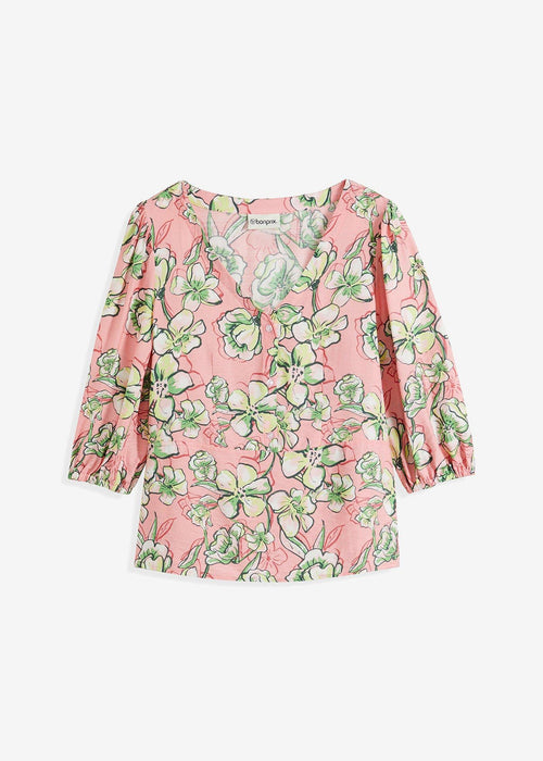 Bluza od fine mješavine materijala s udjelom viskoze