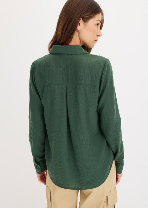 Bluza u kroju košulje na preklop