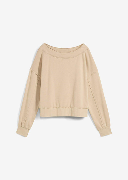 Oversize majica od mekanog materijala s udjelom pamuka