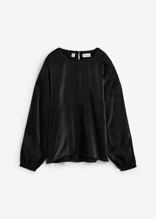 Oversize bluza s vezicama od materijala s udjelom viskoze