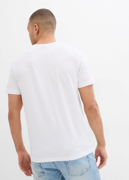 T-shirt majica od čistog organskog pamuka uskog kroja (2 komada)