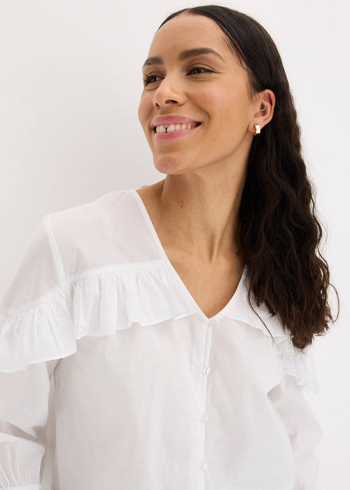 Lagana bluza s volanima