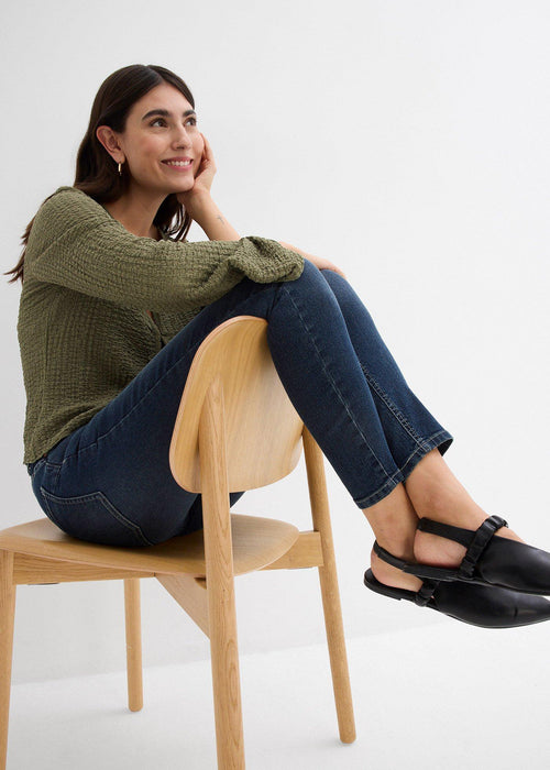 Traperice skinny kroja s visokim strukom od stretch materijala