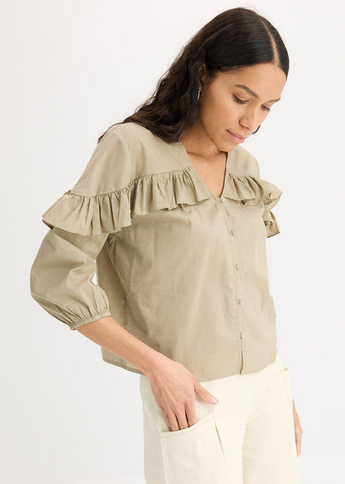 Lagana bluza s volanima